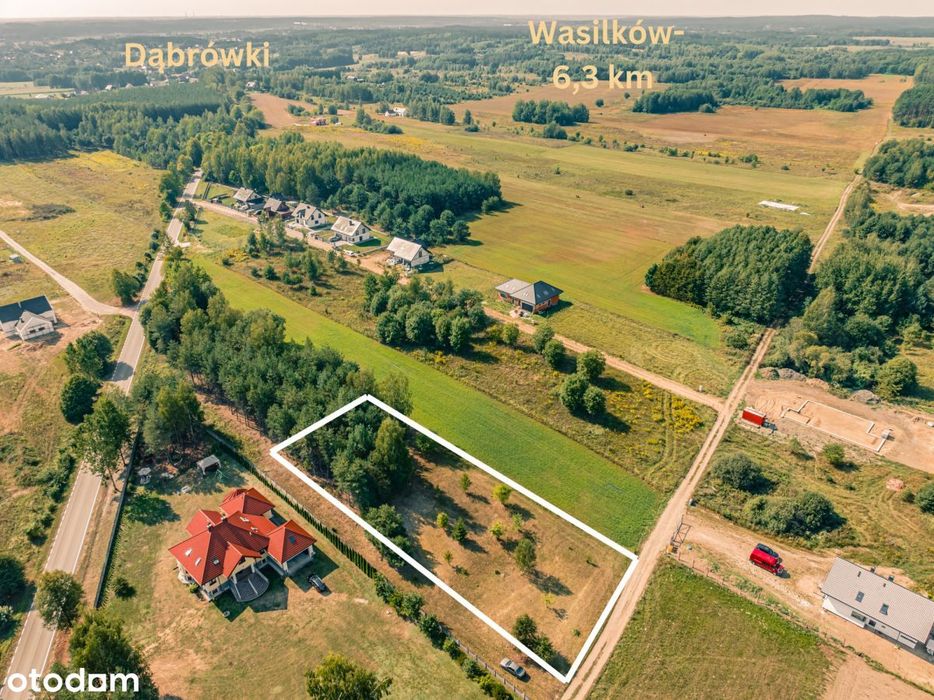 Malownicza działka w Studziankach z WZ