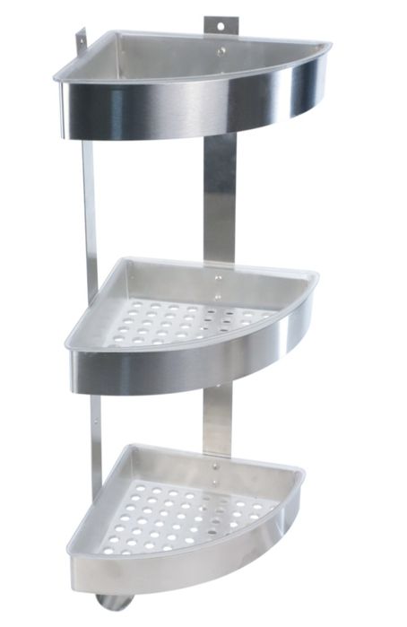 Дві полиці для ванної Trento Angolare