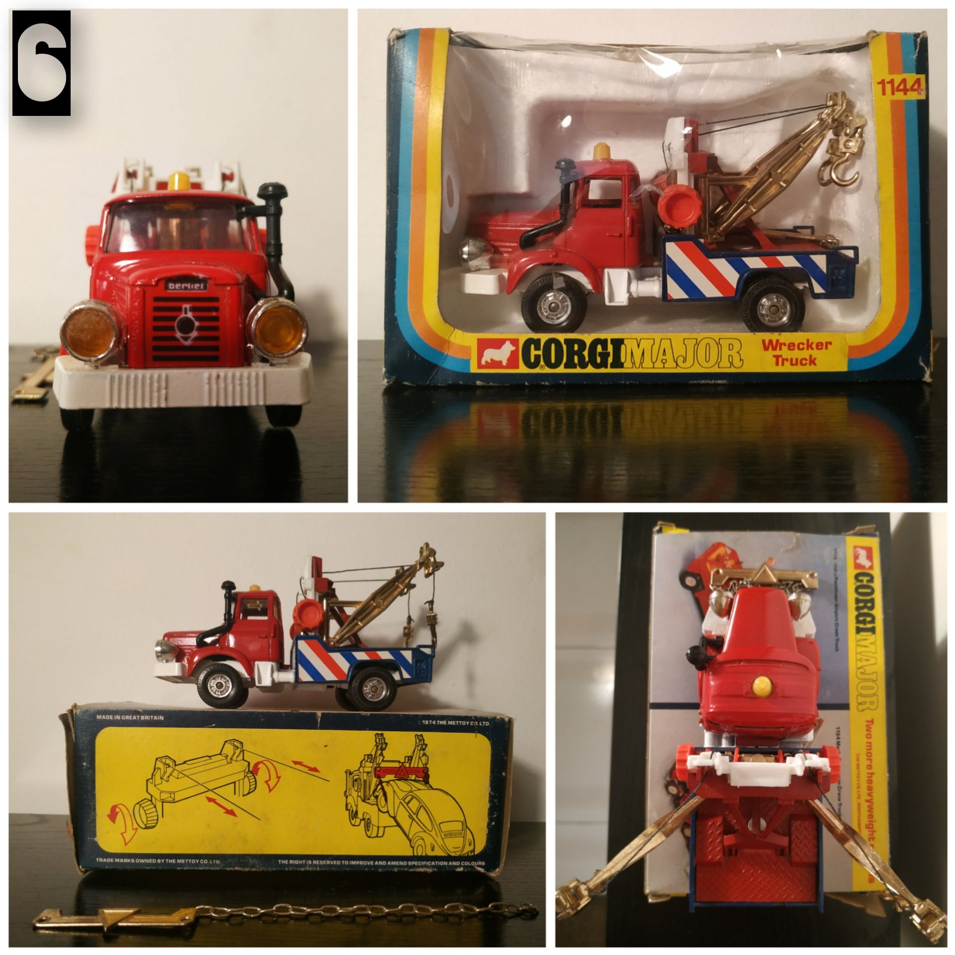 Carros e veículos miniatura com caixa (Lesney, Corgi Toys, Solido)