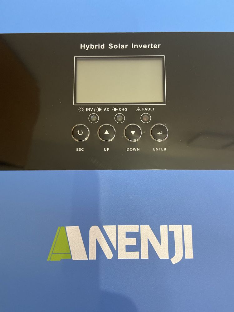 Falownik solarny Anenji ANJ-4000W-24V-wifi Inwerter hybrydowy