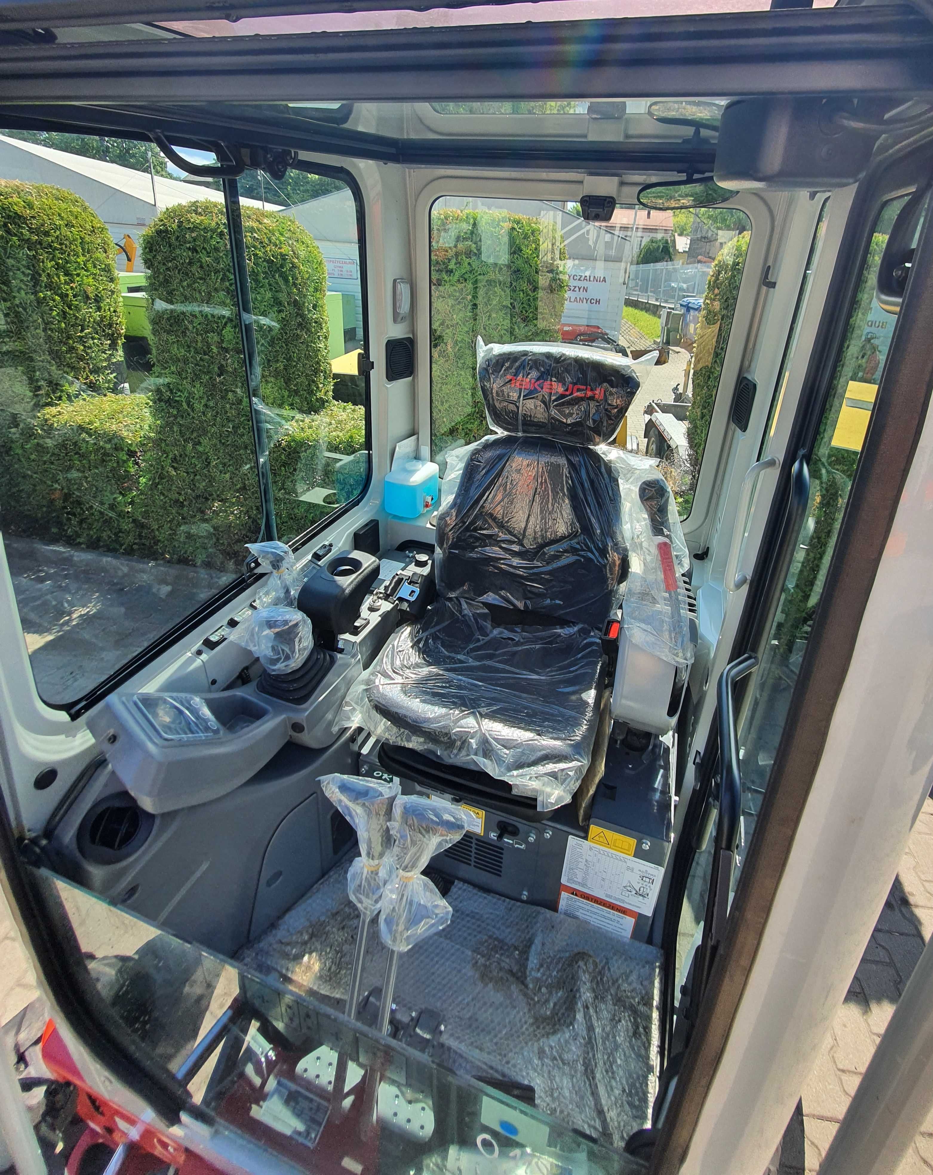 Minikoparka Takeuchi TB225 V0 Komplet Łyżek + Chwytak MBCRUSHER