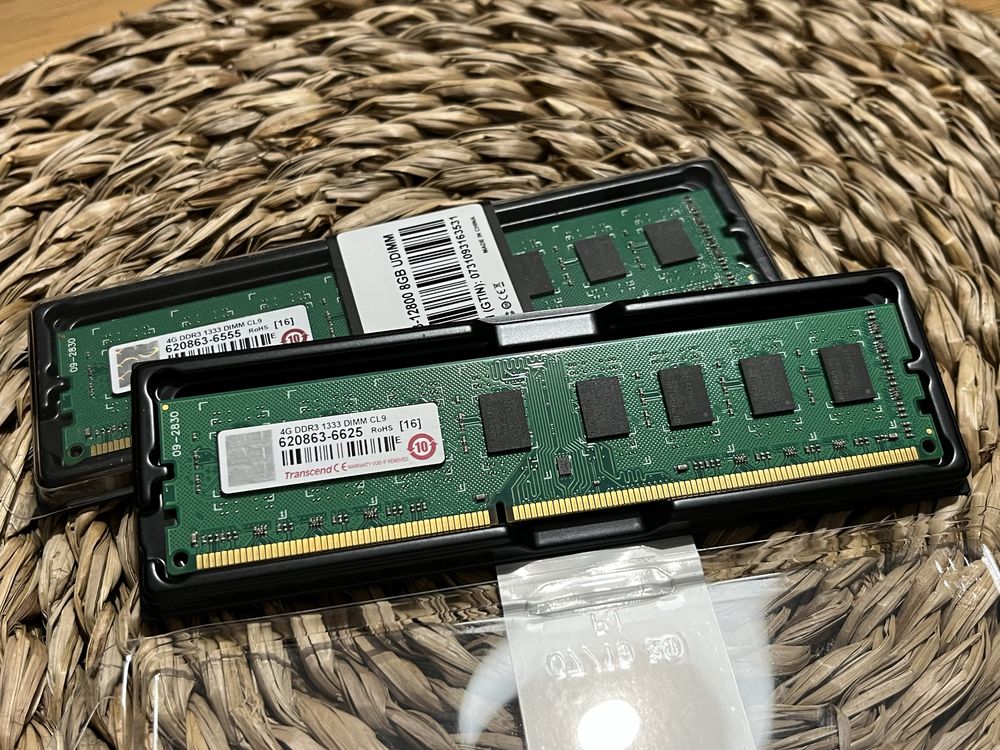Ram DDR3 8GB (2x4GB) 1333Mhz