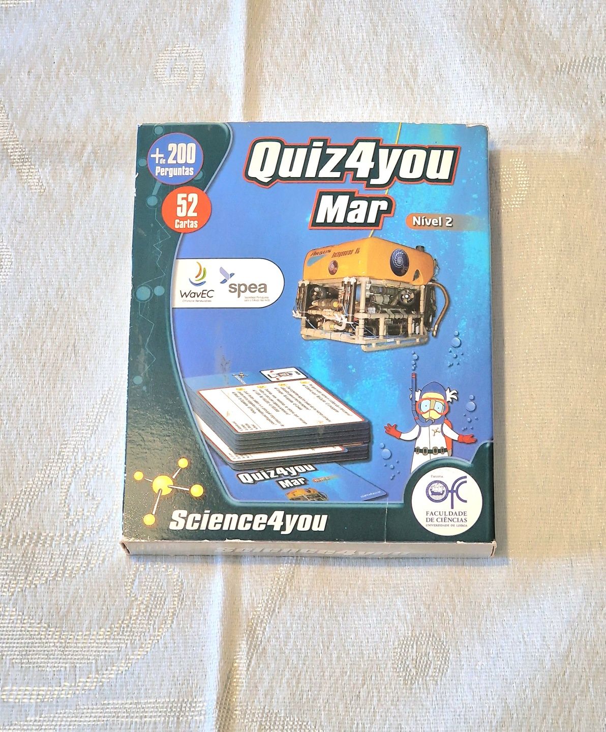 Quiz4you do mar. Níveis 1 e 2 . Science4you