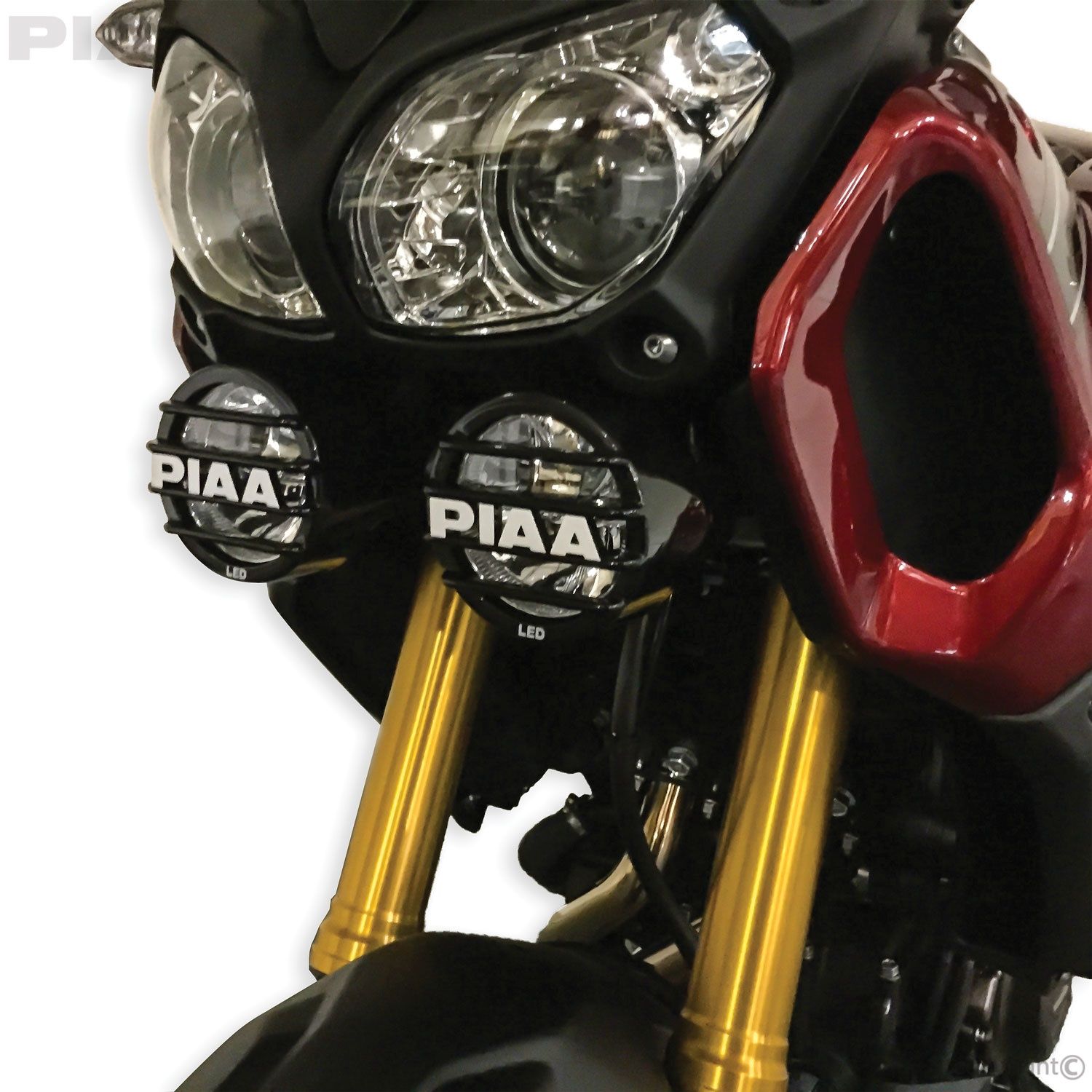 Kit completo faróis PIAA Yamaha Super Tenere com capas