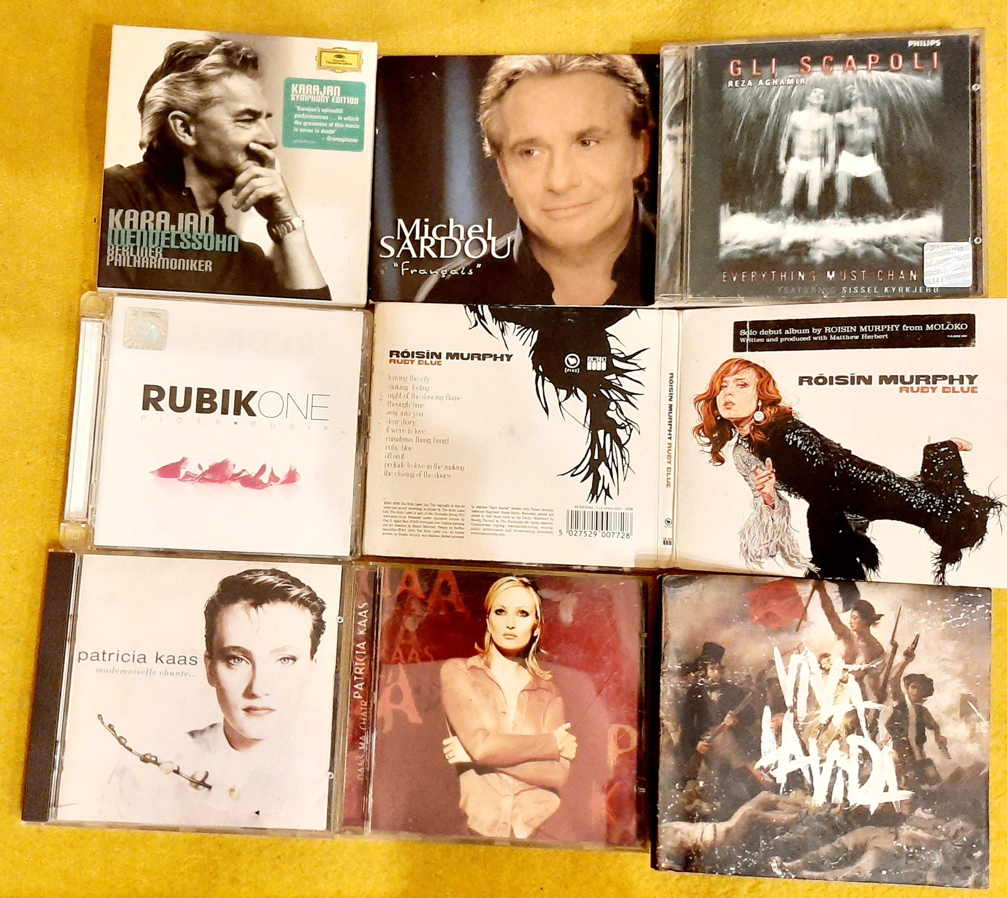 Płyty CD, 8szt, rózne tytuły, oryginalne