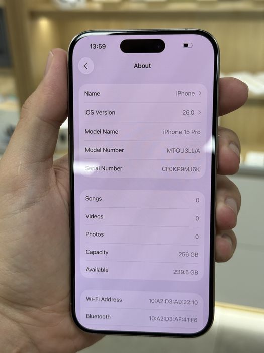 iPhone 15 Pro 256gb Natural ідеал з Гарантією