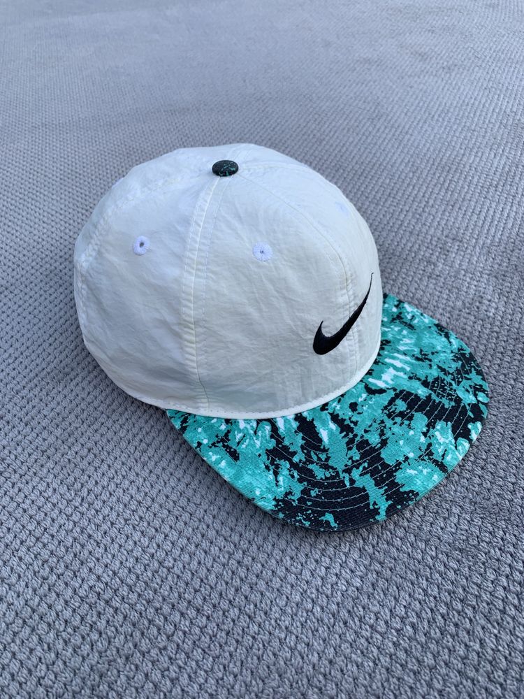 Nike Vintage Splatter Nylon Strapback Hat One Size Cap кепка бейсболка