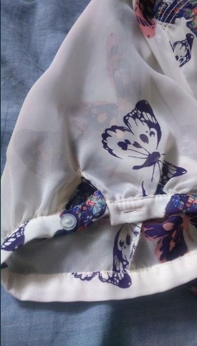 koszula mgiełka w motyle XL/XXL