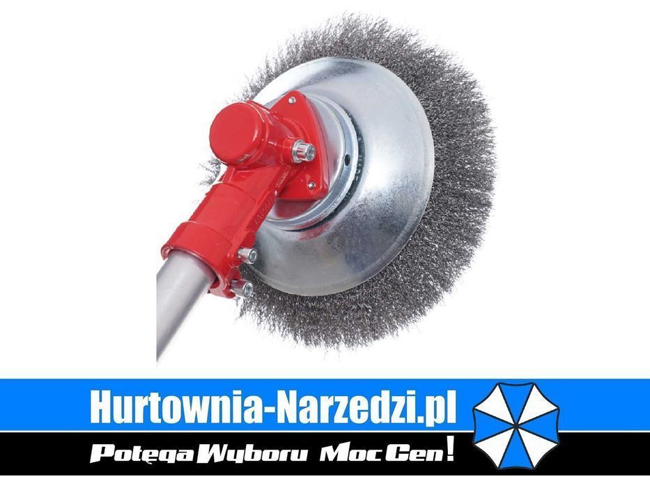 Szczotka, tarcza druciana do kosy miękka 200mm szczotka do podkaszarki