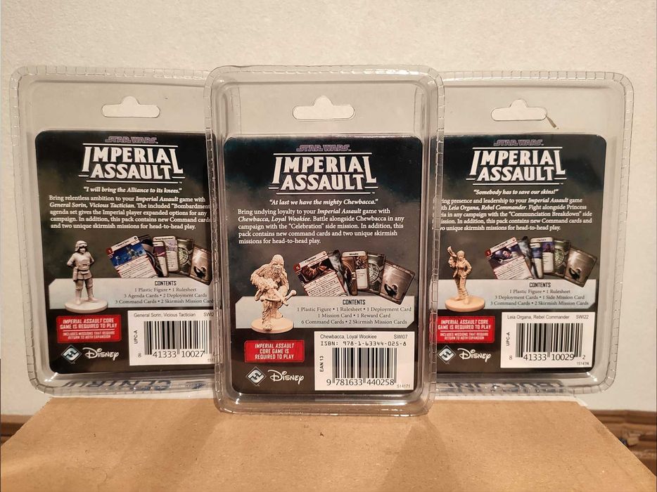Star Wars: Imperial Assault - Chewbacca, Sorin i Leia ENG