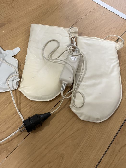 Estetica luvas e sapatos para tratamentos de estetica