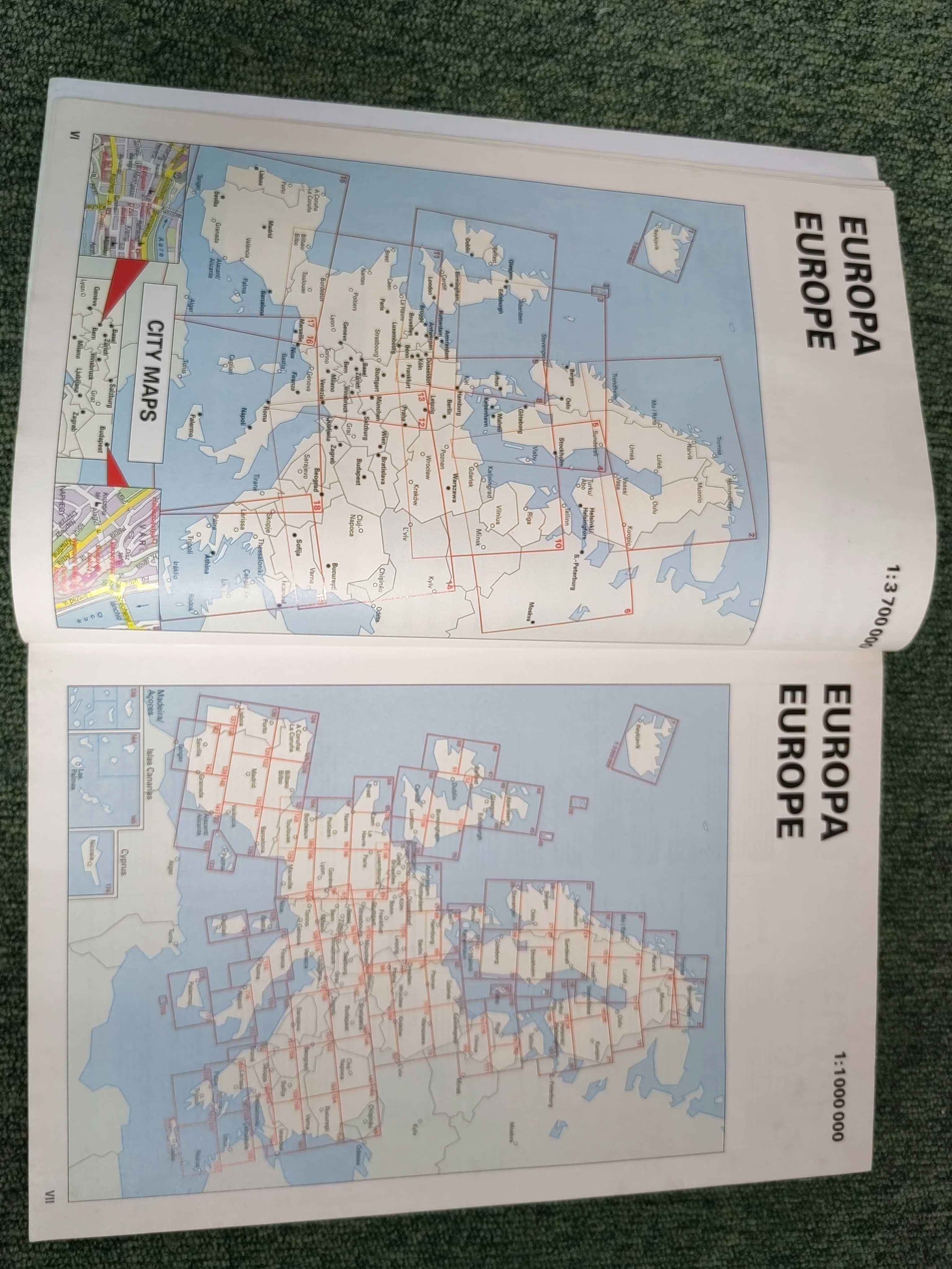 Atlas Europa, edição 1998/99 da Turinta
