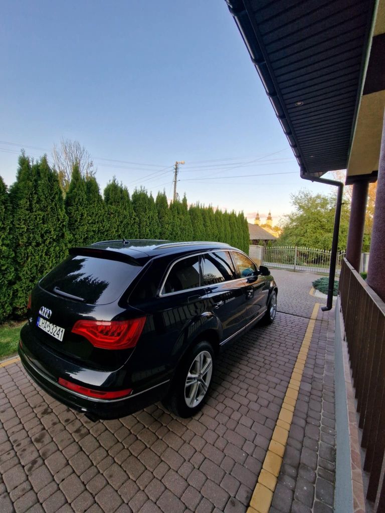 Audi Q7 3.0TDI zawieszenie sprężynowe