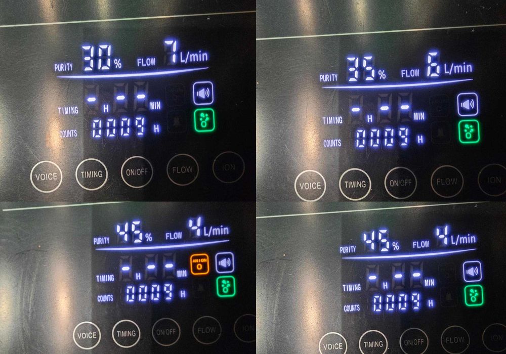 Przenośny koncentrator tlenu (jak nowy 9h pracy) - tlenoterapia