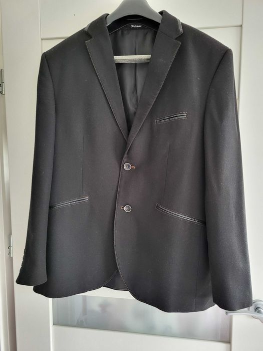 Marynarka czarna Wiliński 54/176