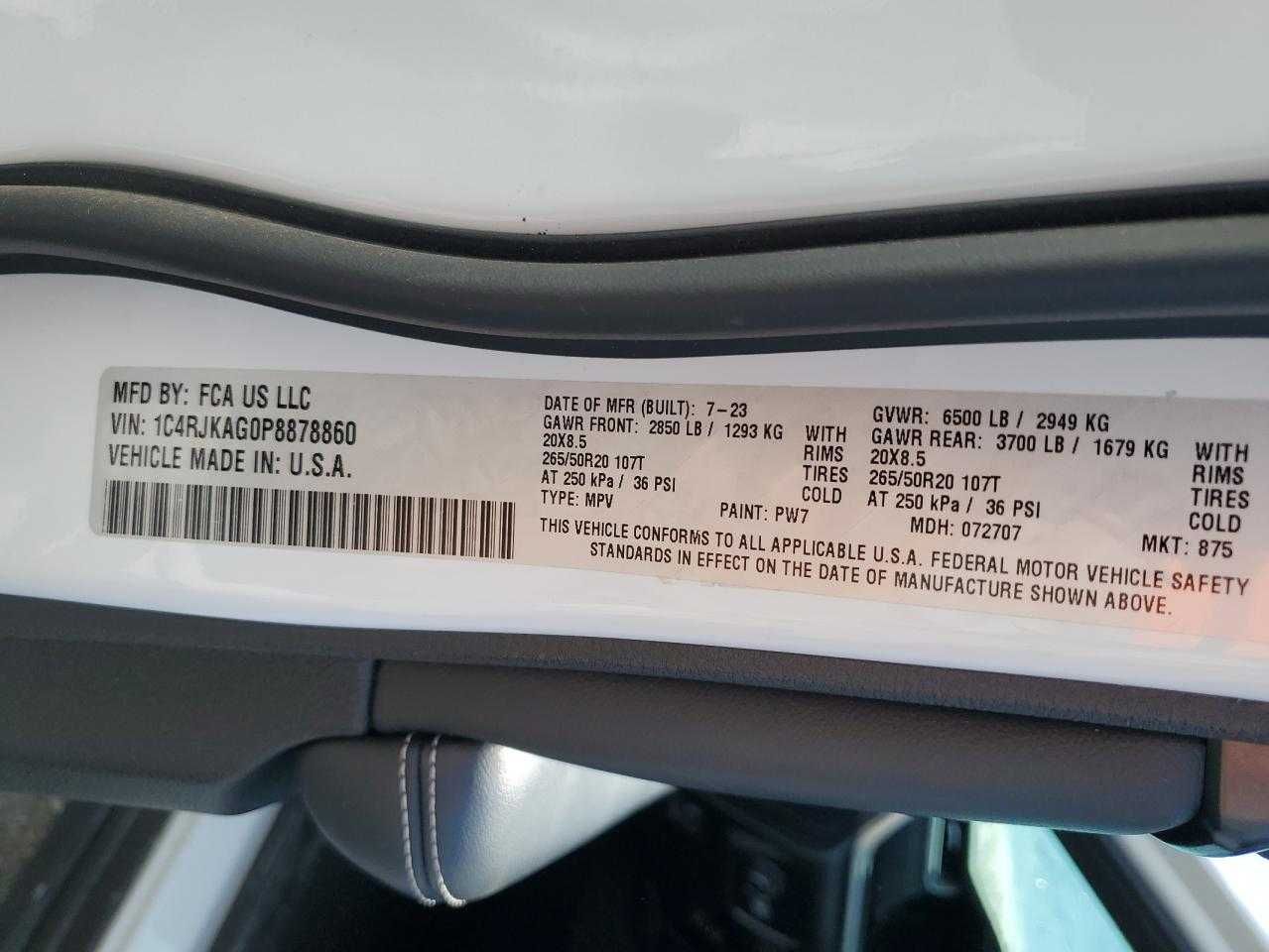 JEEP GRAND Cherokee L Laredo 2023