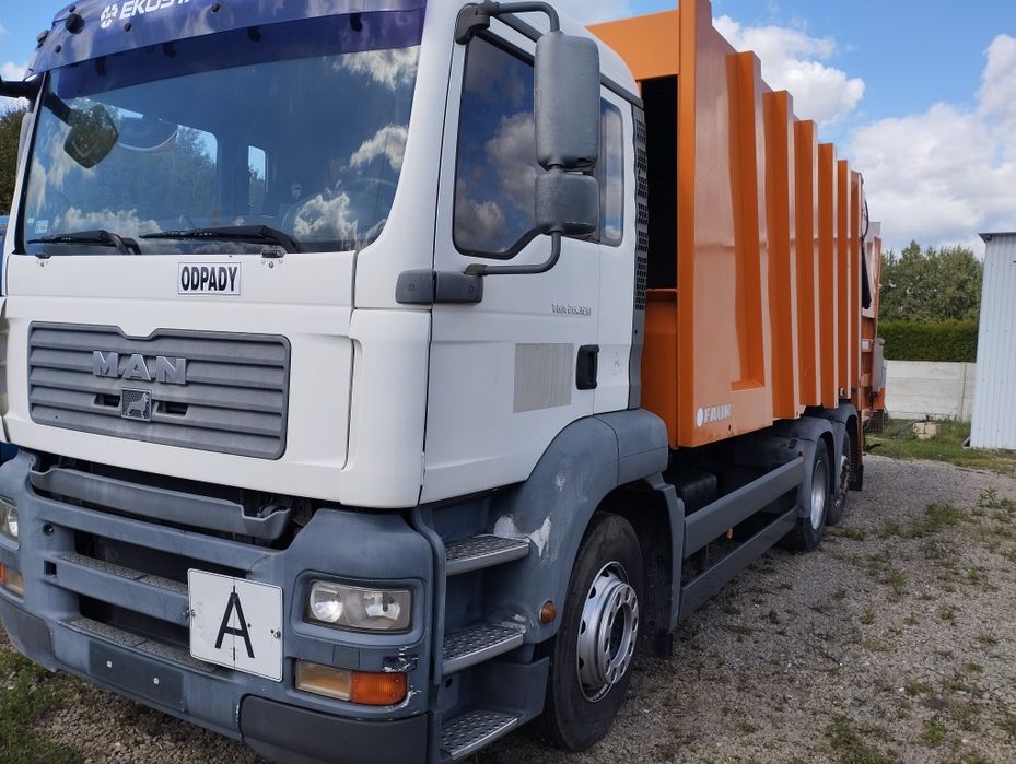 Man 26.320 TGA E4 śmieciarka FAUN