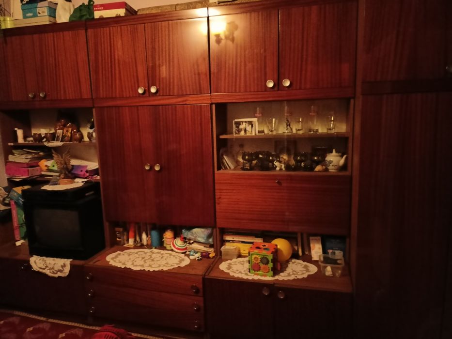 Szafa,regał PRL długość 3,5m