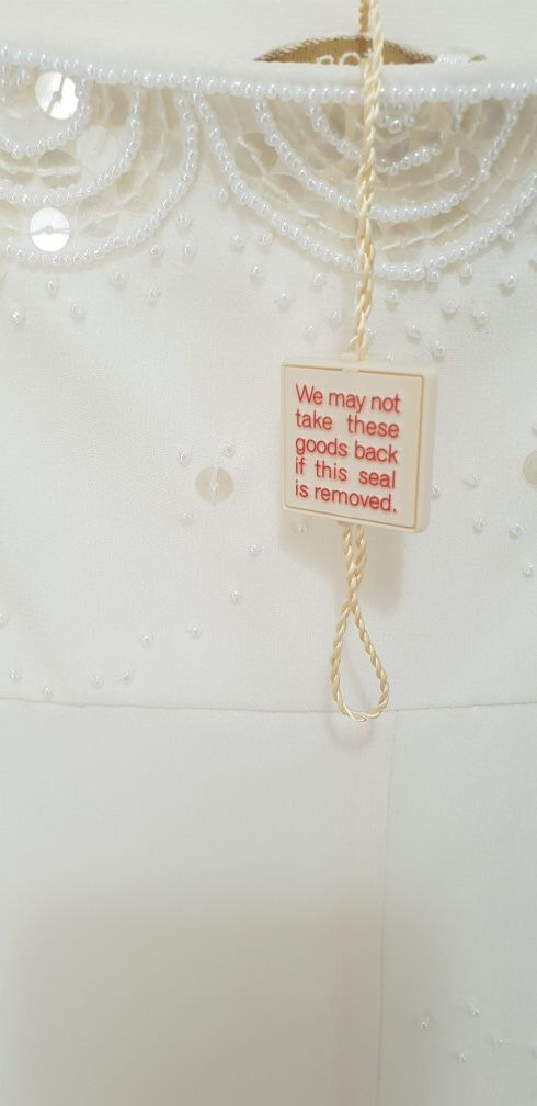 Sukienka Nowa ecru rozm.L/XL