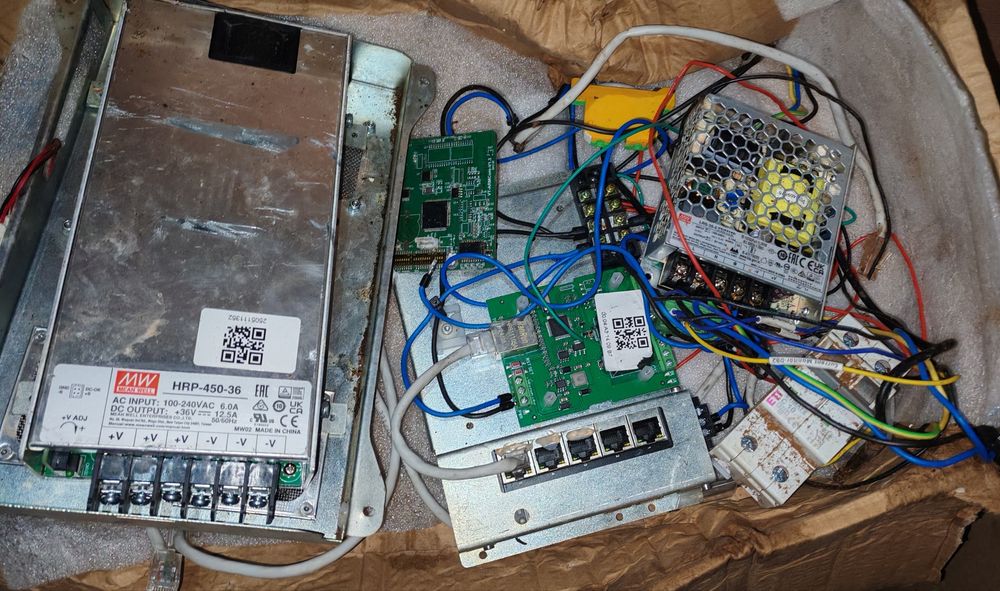 HRP-450-36 MEAN WELL + LRS-35-5