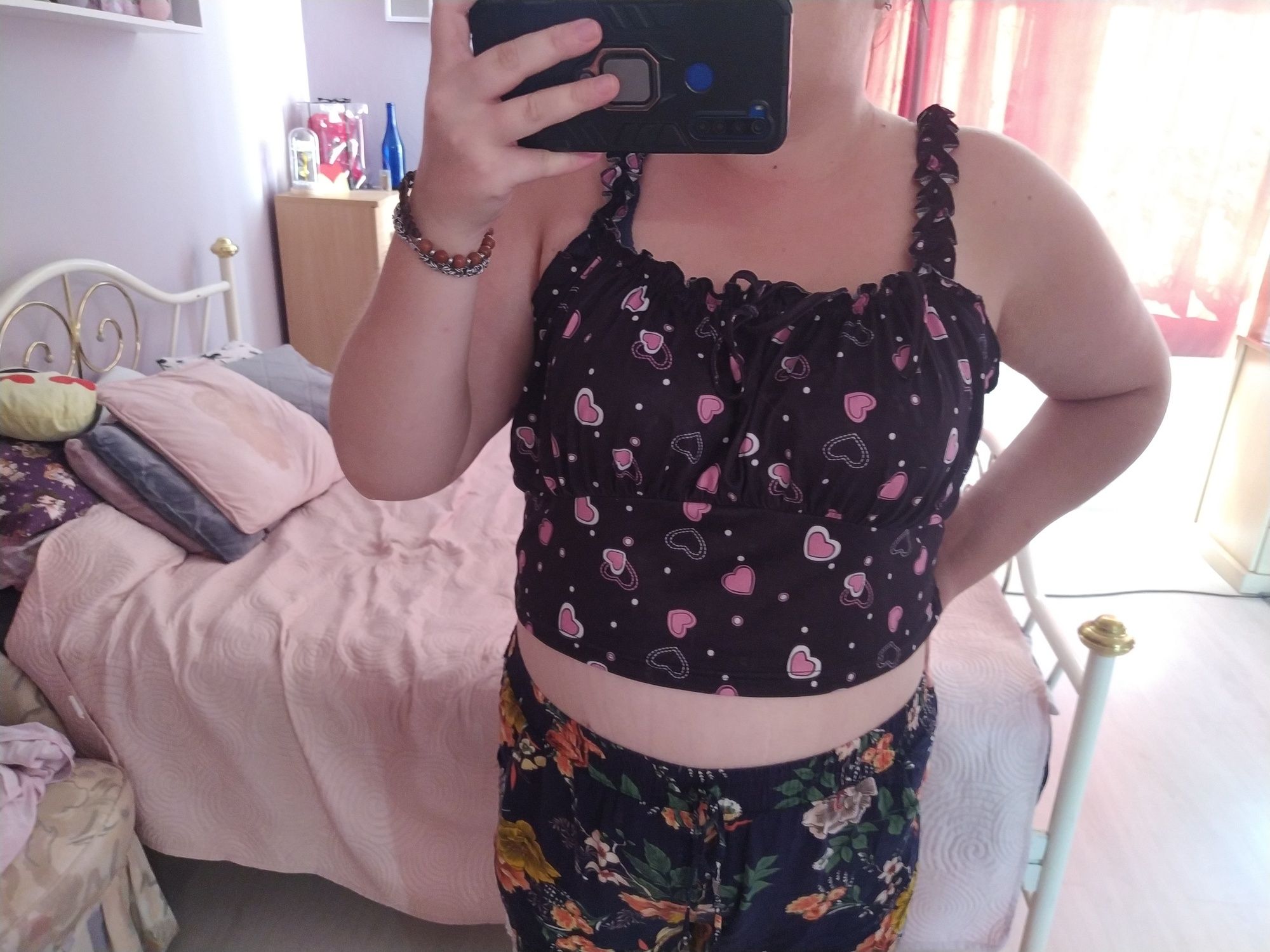 Zestaw 6 sztuk topów / crop topów plus size