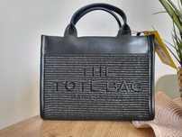 The tote bag Marc jacobs czarna pleciona torebka