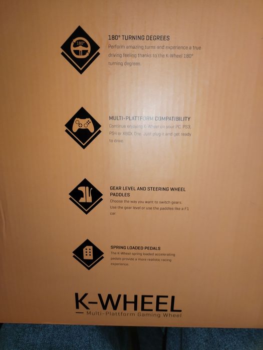 Volante Iniciante Krom K-Wheel