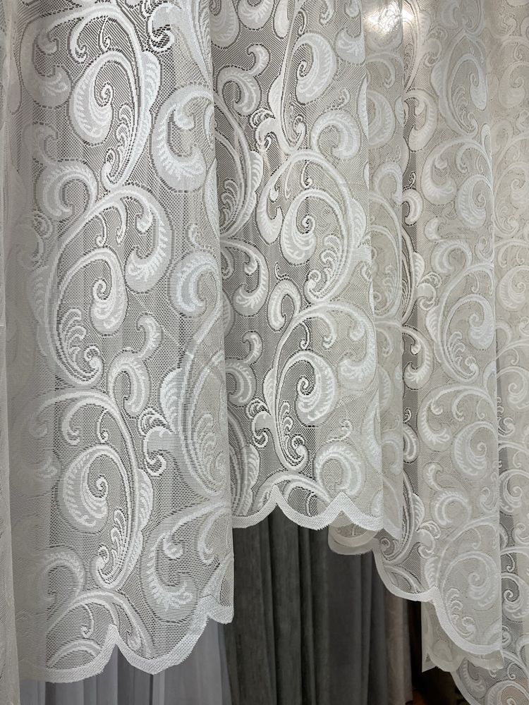 Тюль арка 3м х 1,75м жаккардова