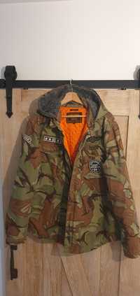 Superdry kurtka moro camo męska rozm 3XL fit 2XL-XL