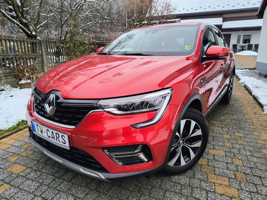 Renault Arkana 1.3 TCe 140km! JAK NOWE! Mały przebieg! Bezwypadkowy! ŚLICZNA!