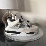 Jordan 4 biale szare czarne nowe obuwie sportowe Jordan damskie 36-41
