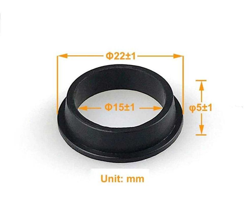 Резинка для парктроніка Набір 4 шт (ущільнювальні кільця) чорні