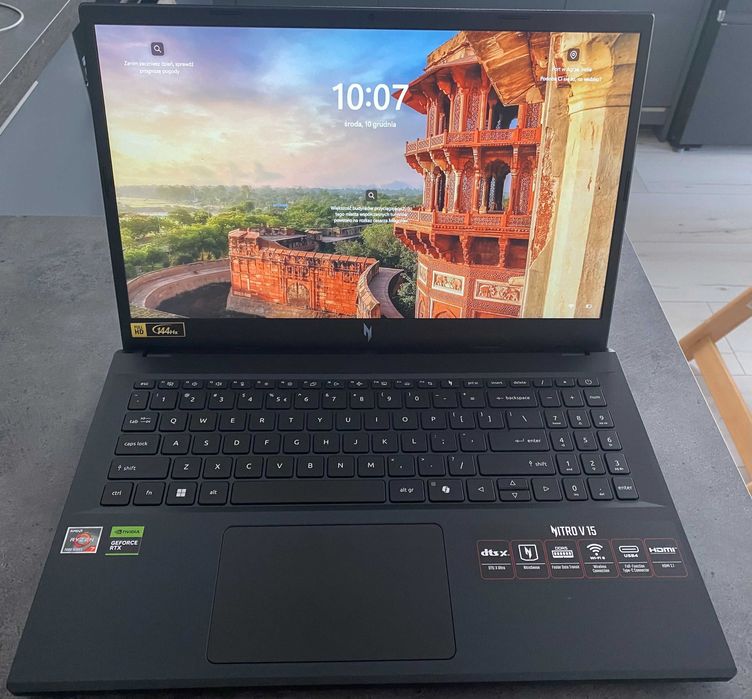 Laptop Acer Nitro 15,6"|144Hz|R7 7735HS|16GB RAM|1TB SSD|RTX4060