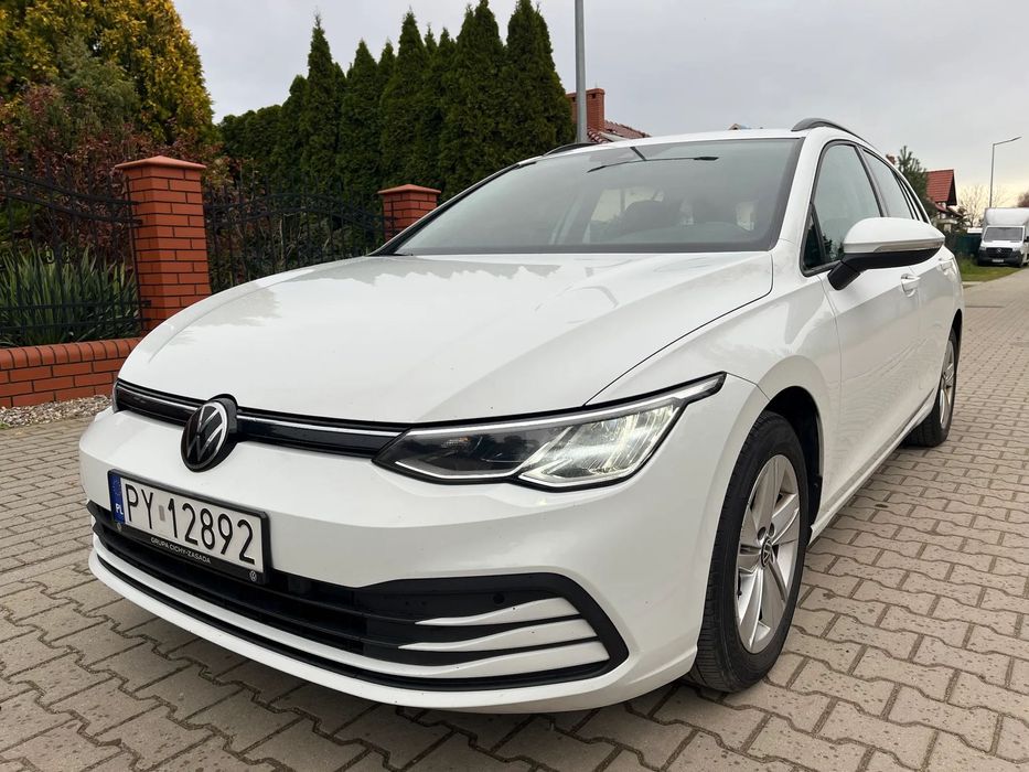 Volkswagen Golf SalonPL 1Wł 2.0 150KM Diesel 2022r Style Led Kamera Tablet ASO FV23