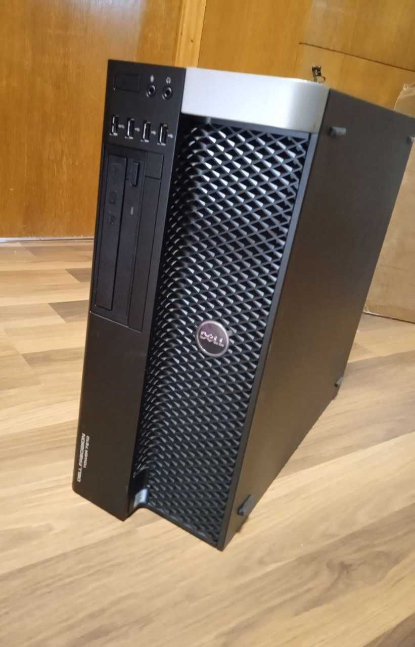 Знижка! Сервер DELL T5600, ДВА XEON 2665 3.1GHZ 32ядра, 64GB DDR3,685W