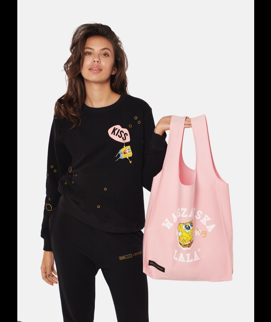 Bluza PLNY Lala Spongebob, rozmiar S