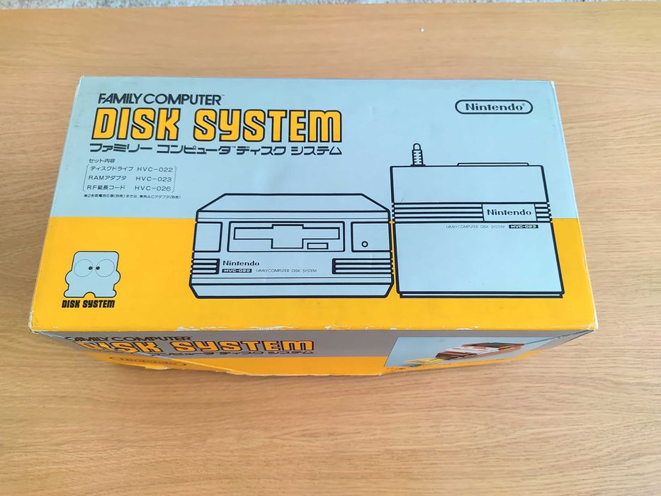 Famicom Disk System FDS completo com caixa