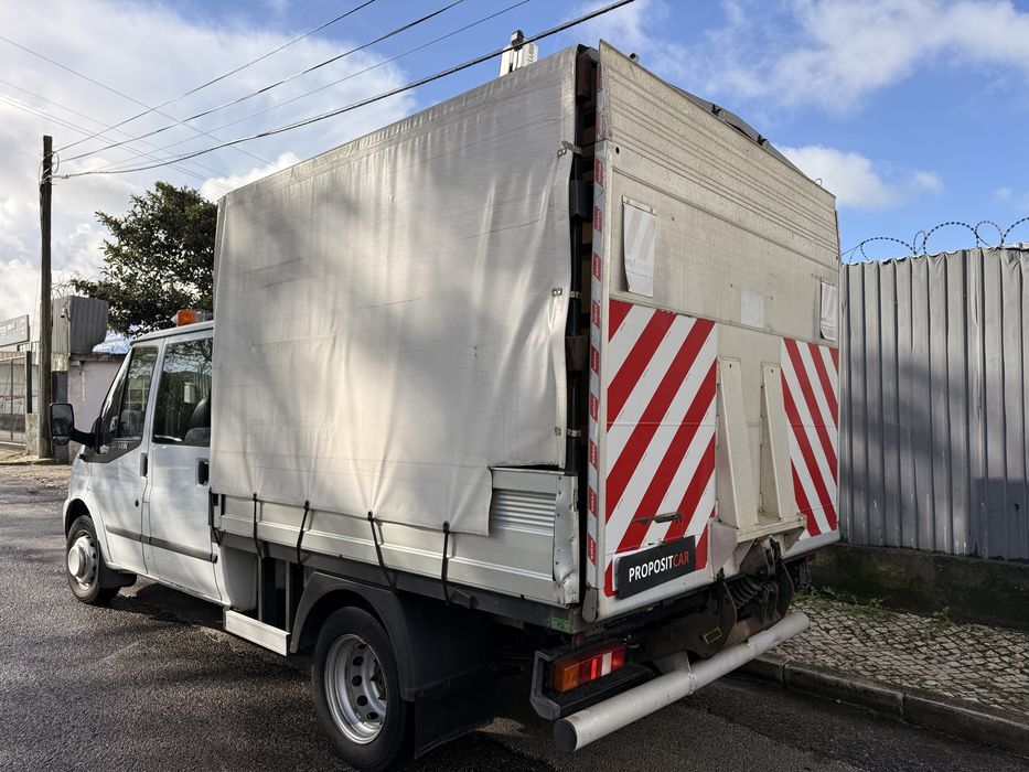 FORD TRANSIT 7 LUG C/PLATAFORMA APENAS 150.000km ###OPORTUNIDADE###