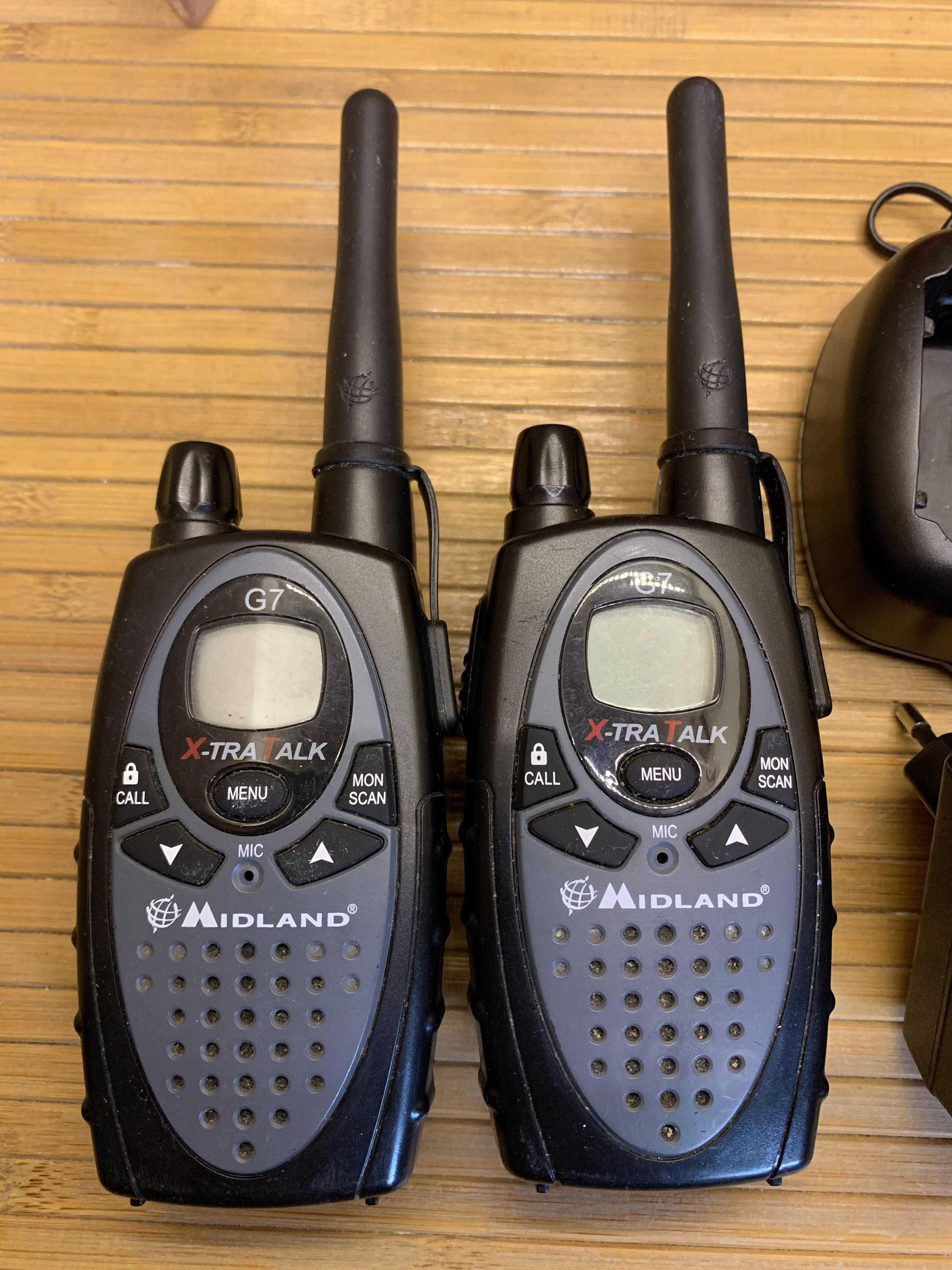 Рації Midland G7 XT пара (2шт) Зарядне