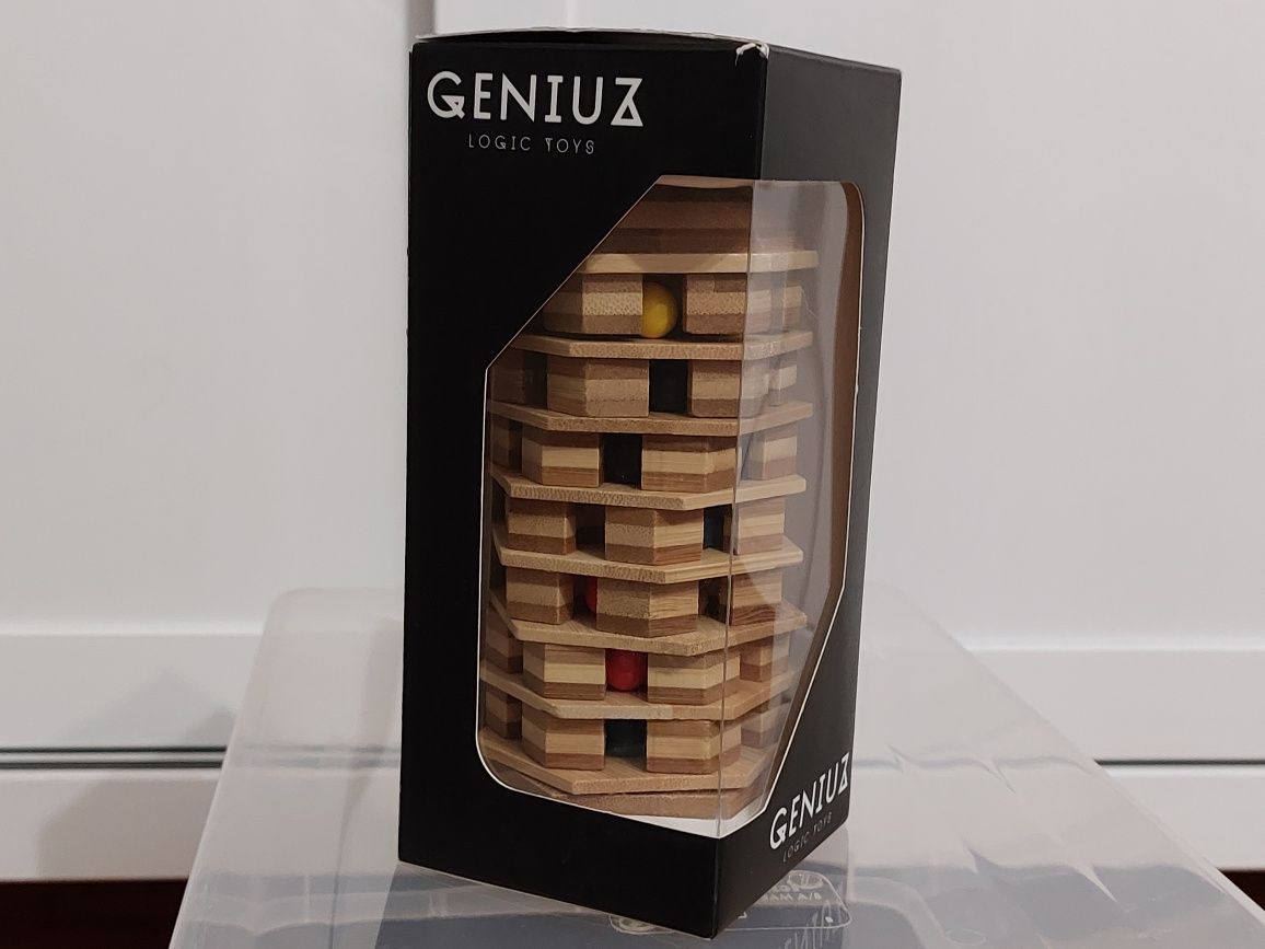 Geniuz logic toys Układanka logiczna MT7008-2 jak nowa PUZZLE 3d