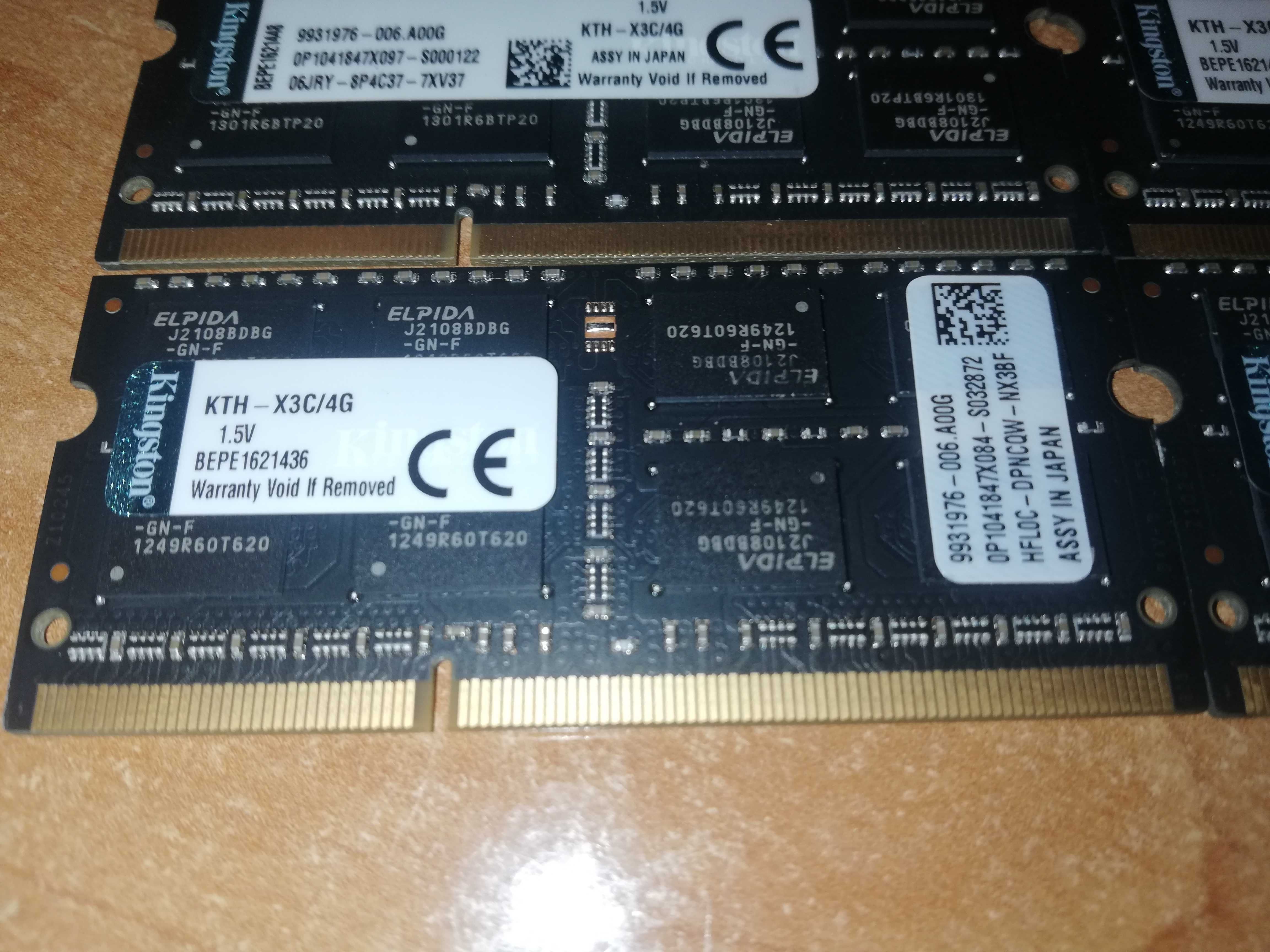 4GB DDR3 1600MHz PC3-12800S 1.5V KTH-X3C/4G Warszawa