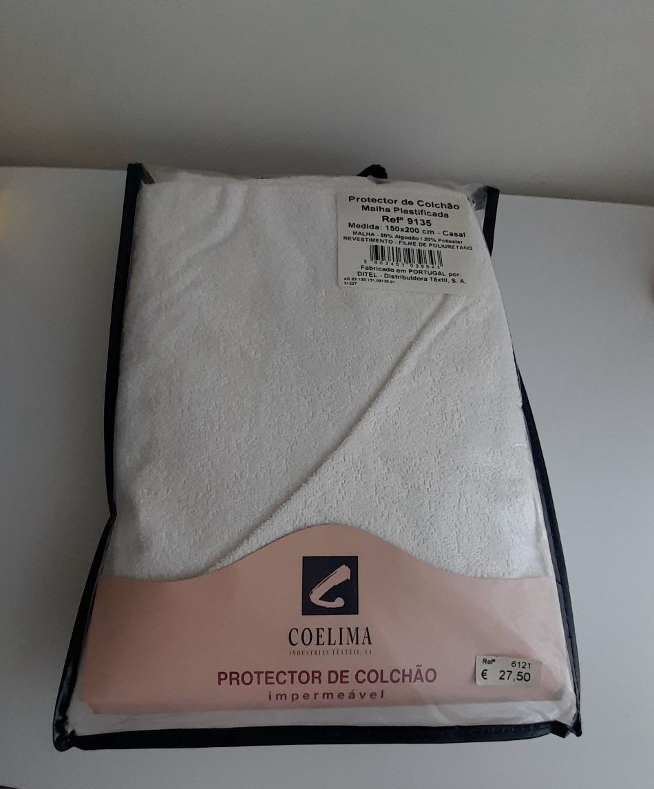 Protetor de colchão impermeável (novo)- Coelima