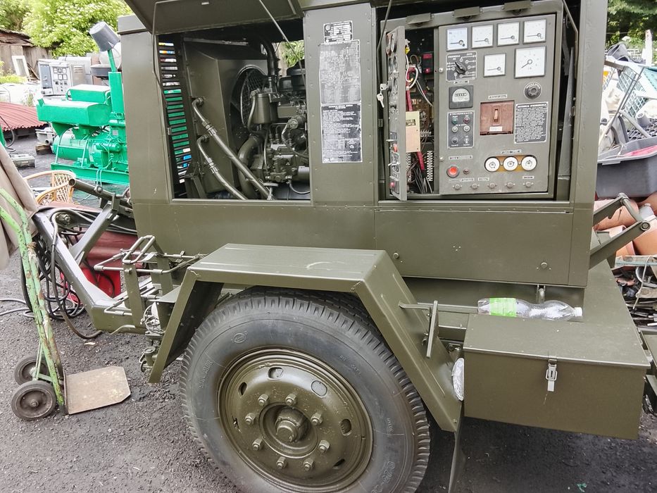 Agregat Prądotwórczy z AVR 44 45 kw do 50 60 kva 270 godz kilka sztuk