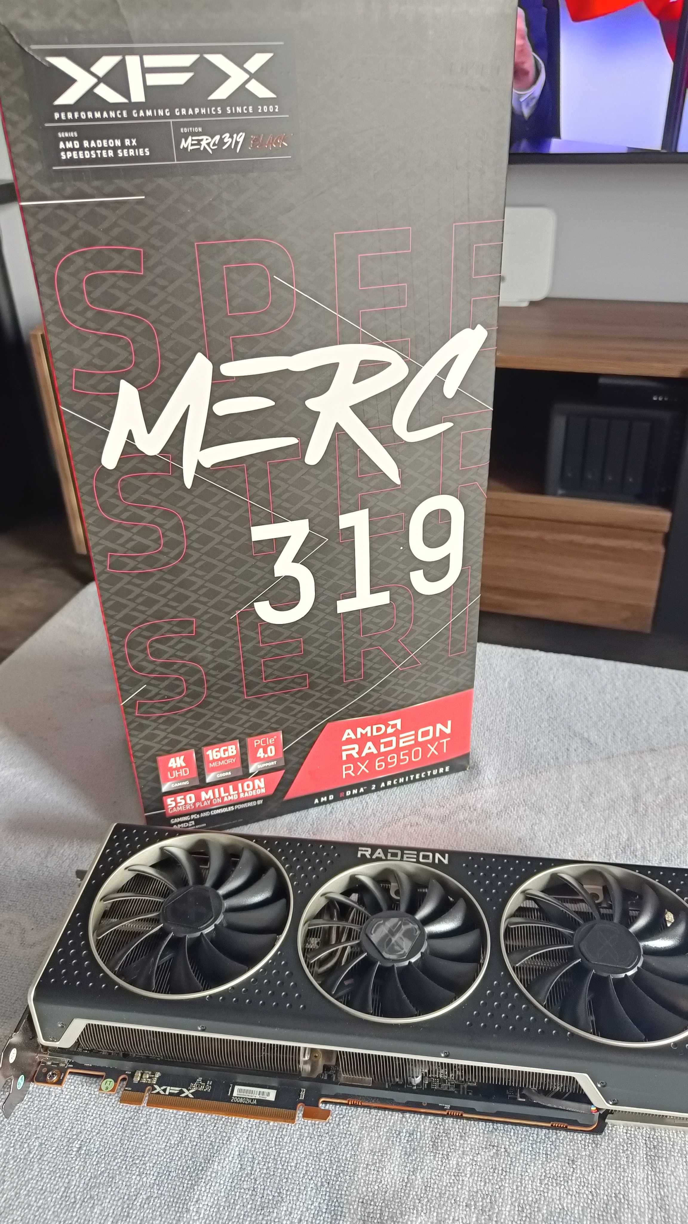 Karta graficzna XFX RX 6950 XT Merc 16 GB - mocna wersja + gratis