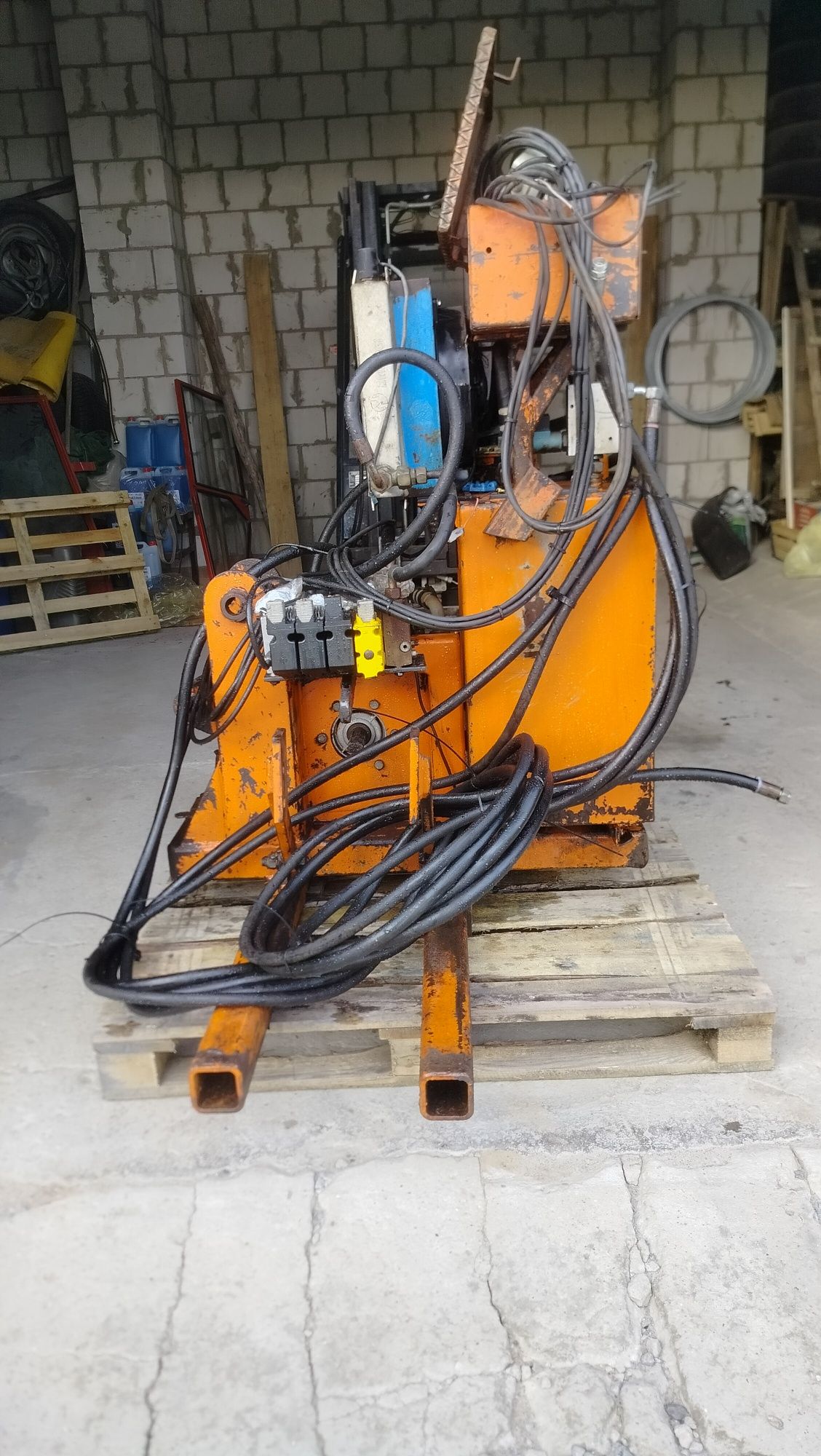 Zasilacz, agregat hydrauliczny, do listwy, kosiarki