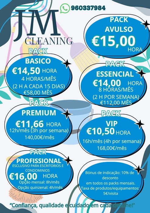 JM Cleaning – Serviços de Limpeza em Coimbra