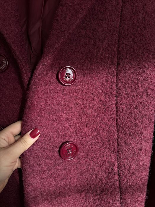 Пальто зі шерсті 50%,р С