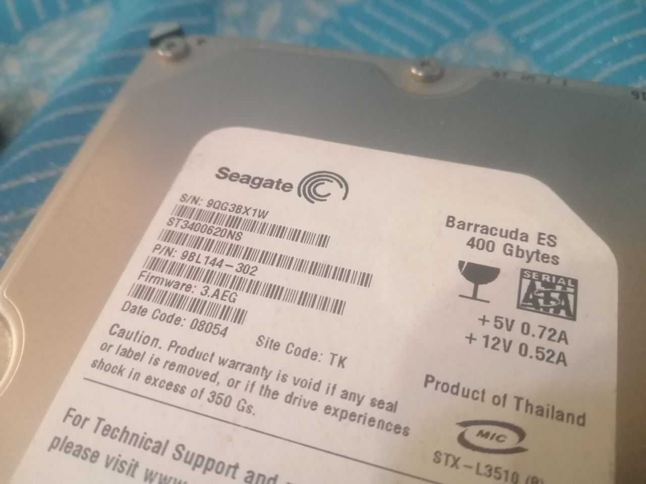 Жорсткі диски - HDD 80/400/750 Gb