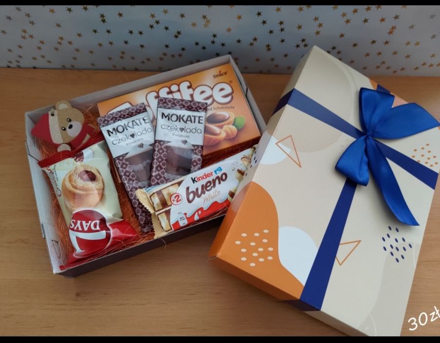 Głowy box słodyczy , paczka prezentowa