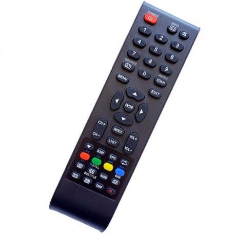 Comando Universal para TVs, TDT, Satélite (Box),  Som, DVD, etc...